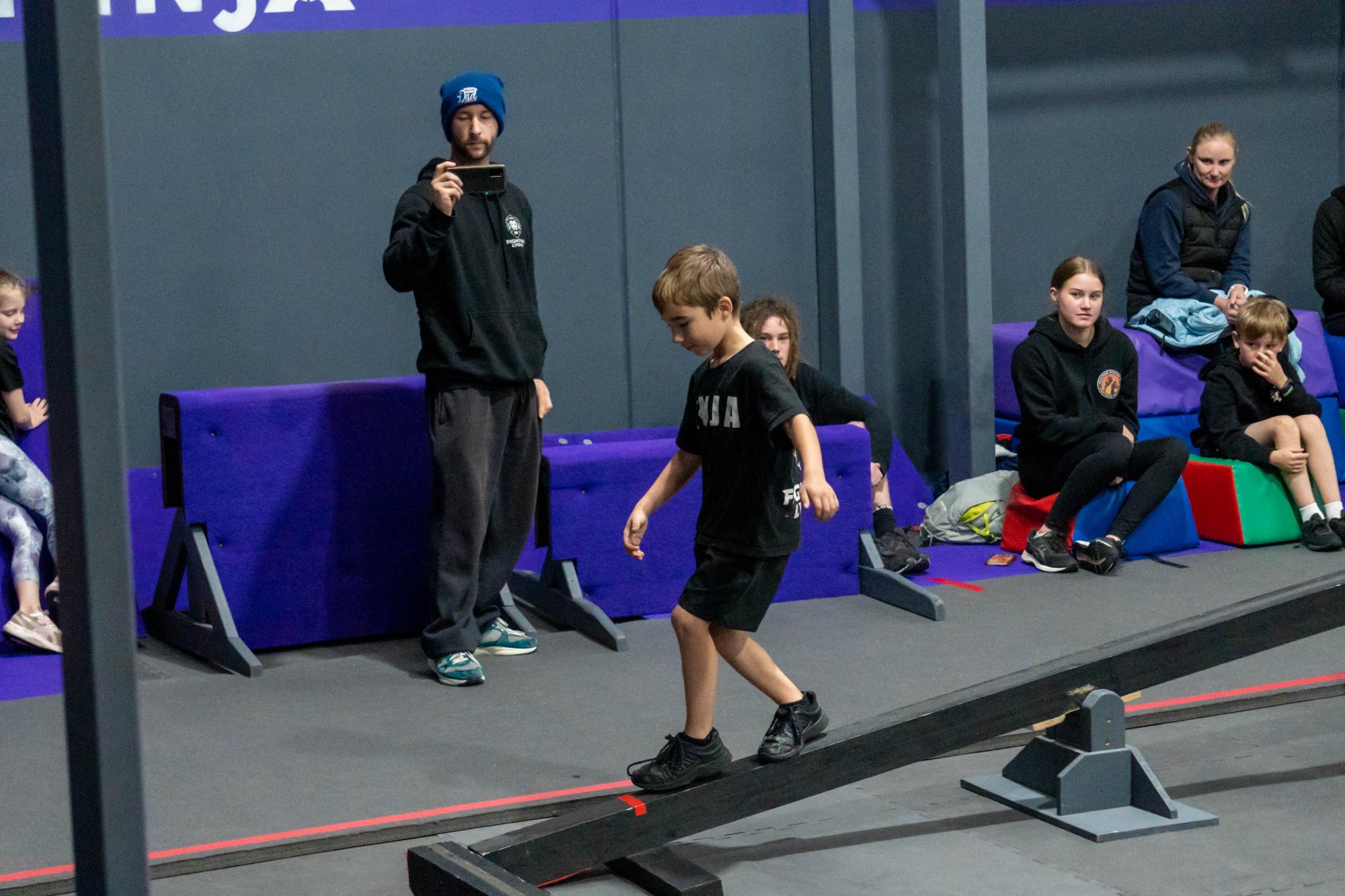 Events Australian Ninja Games Youth Qualifier All 111 at a Ninja Warrior gym in Melbourne, Australia.