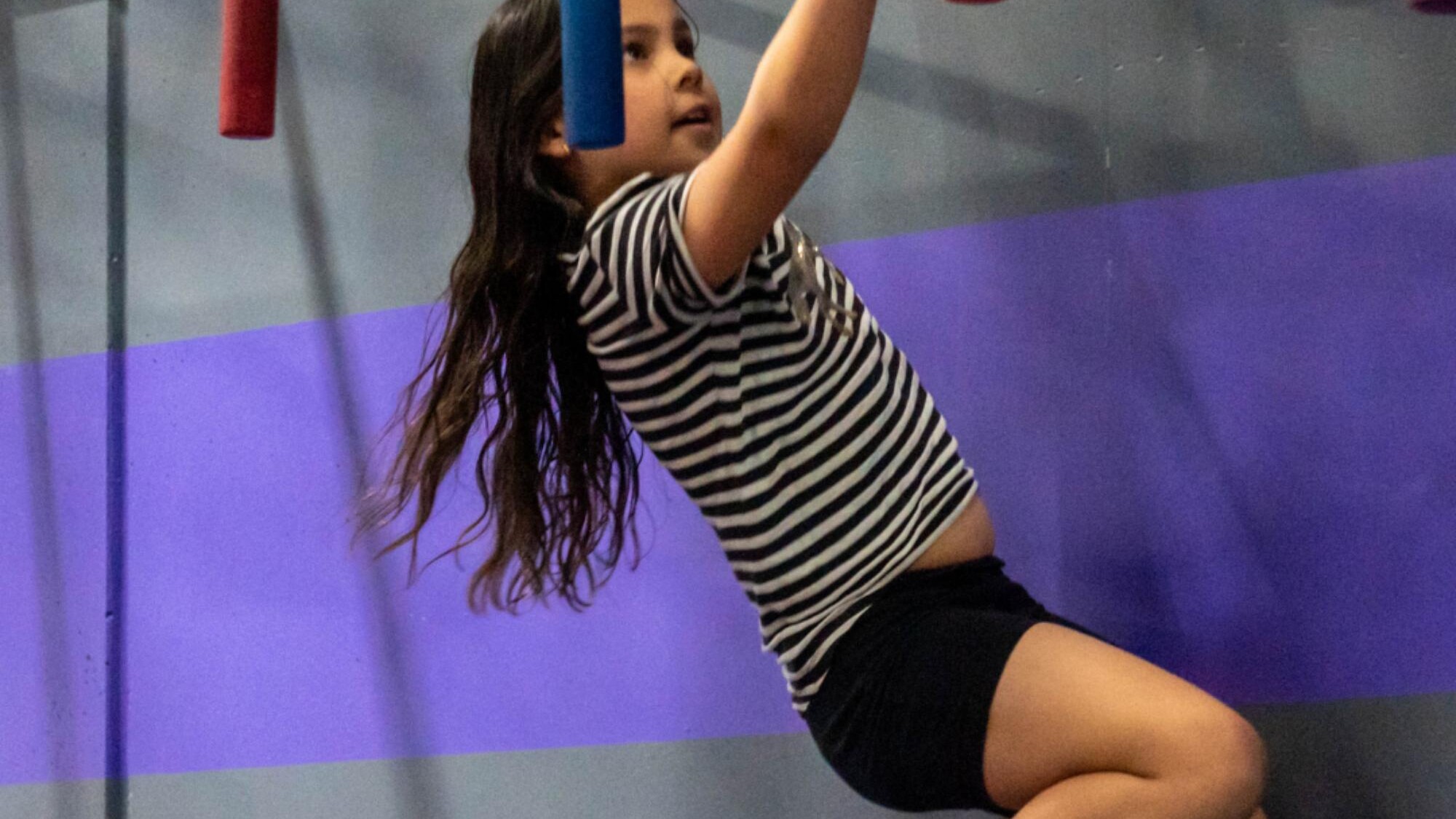 NCL VIC Youth State Finals post ad uai at a Ninja Warrior gym in Melbourne, Australia.