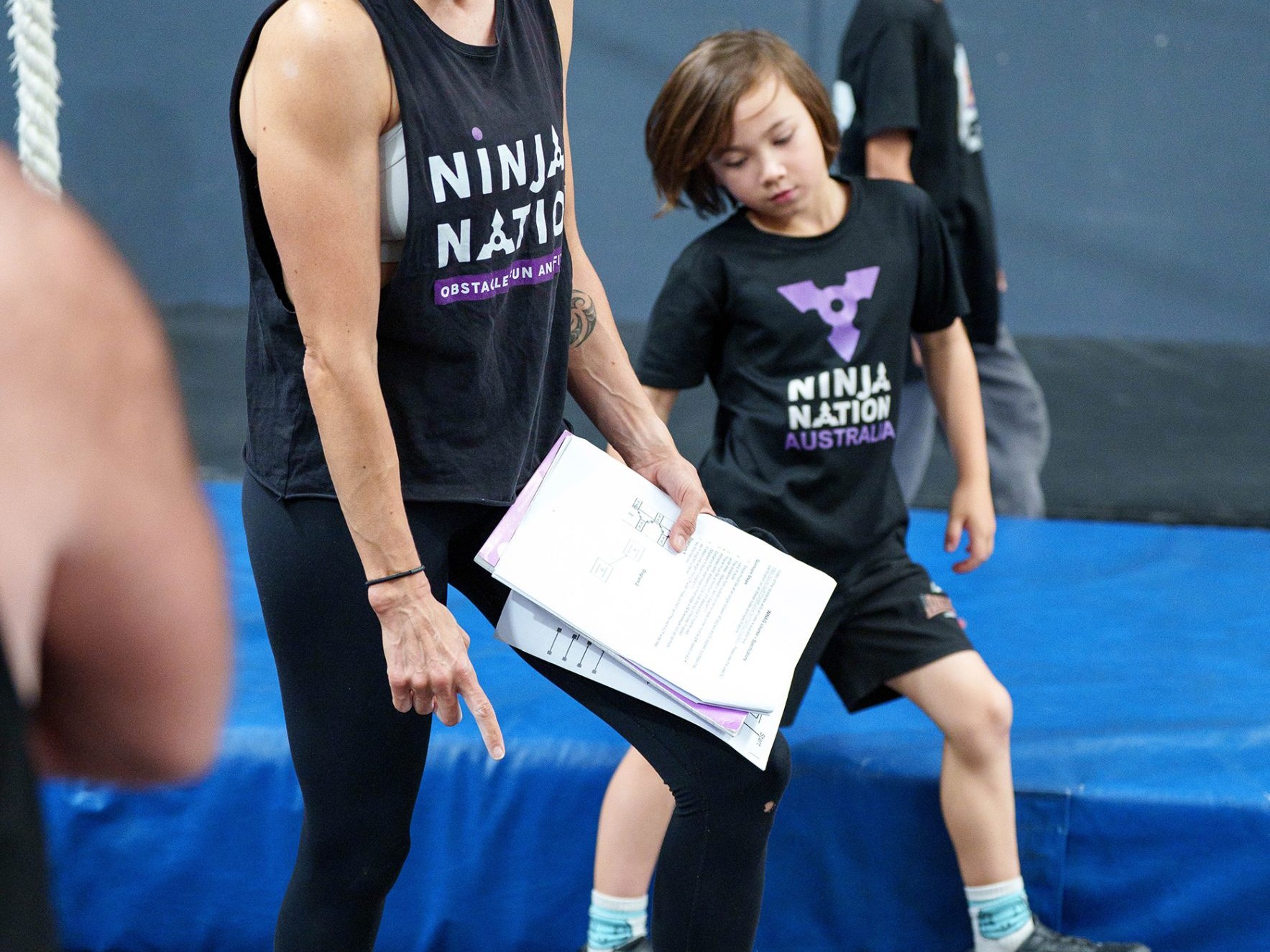 Events Ninja VCL Comp March 2026 10 scaled uai at a Ninja Warrior gym in Melbourne, Australia.