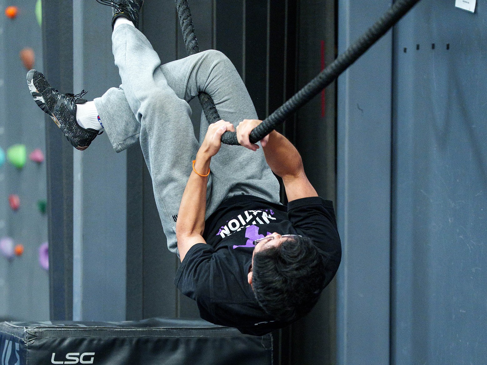 Events Ninja VCL Comp March 2026 23 uai at a Ninja Warrior gym in Melbourne, Australia.