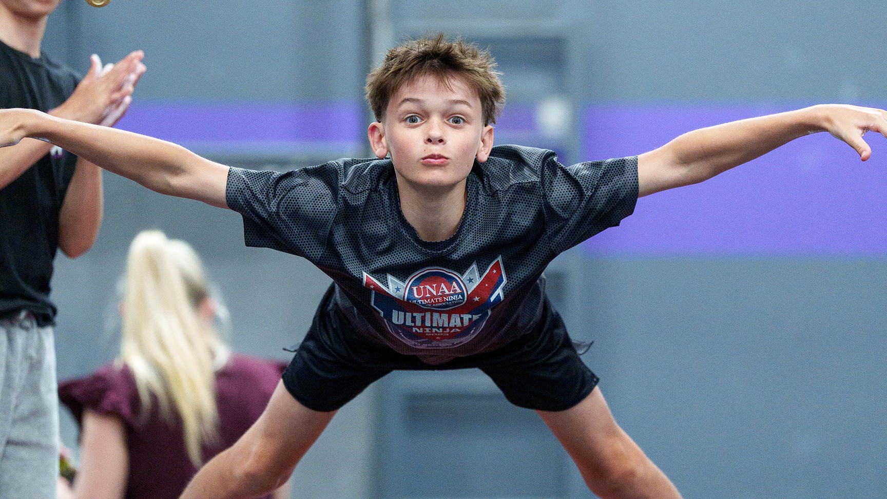 VNL - Head to Head (Compound) Ninja VCL Comp March 2026 9 uai at a Ninja Warrior gym in Melbourne, Australia.